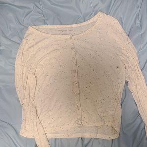 Spotted long sleeve tee